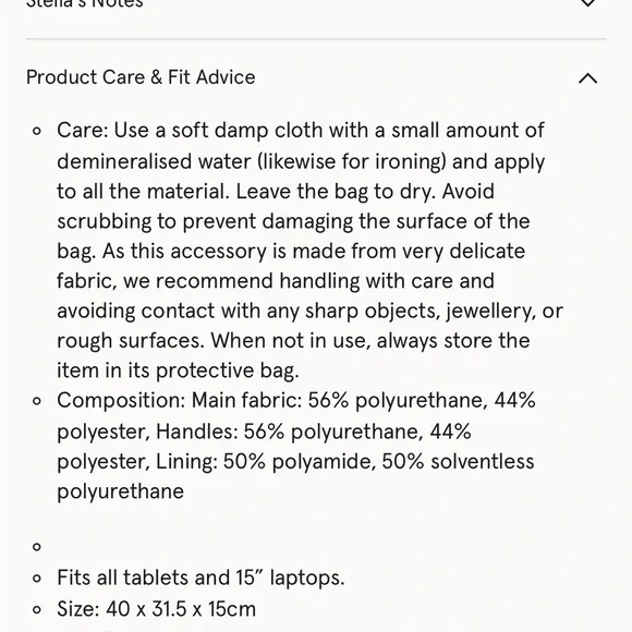 Stella McCartney Logo Tote Bag - Picture 4 of 11